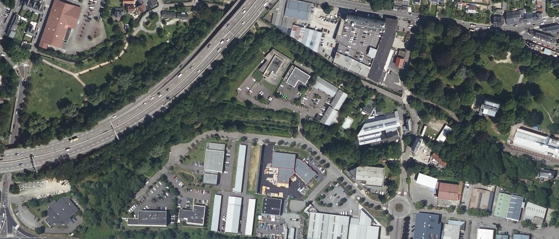 Vue aérienne de CFA Alternancia - Rouen