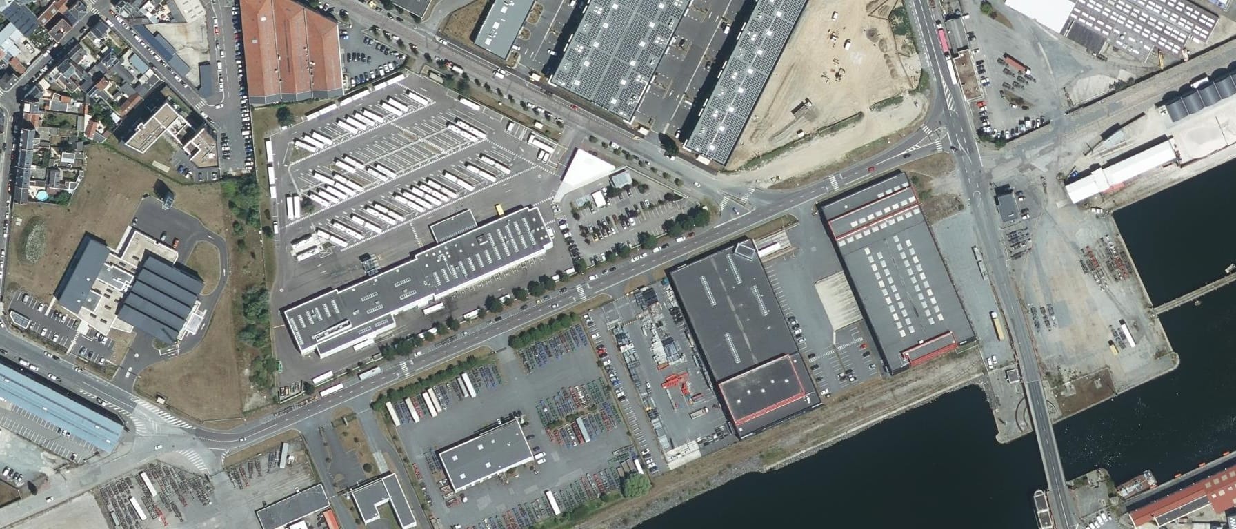 Vue aérienne de CFA AFTRAL ISTELI Le Havre