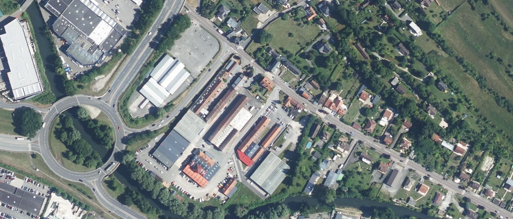 Vue aérienne de GRETA Rouen Maritime
