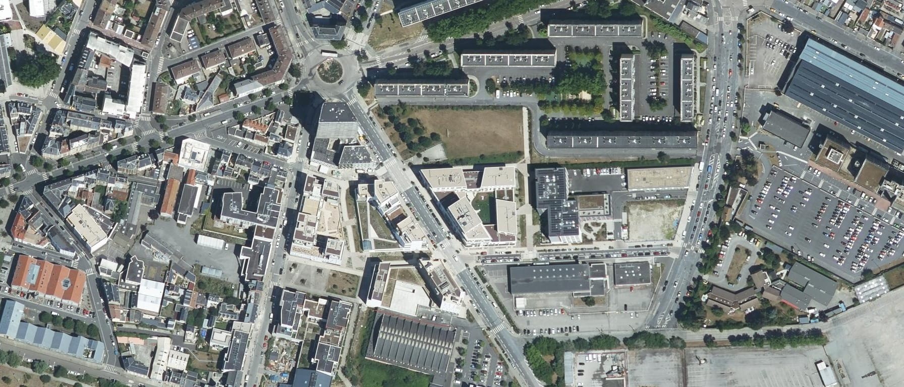 Vue aérienne de CFA Groupe Alternance - Le Havre