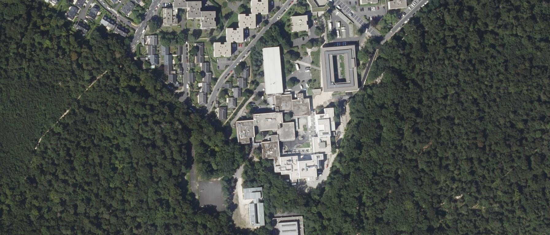 Vue aérienne de Lycée Uruguay France