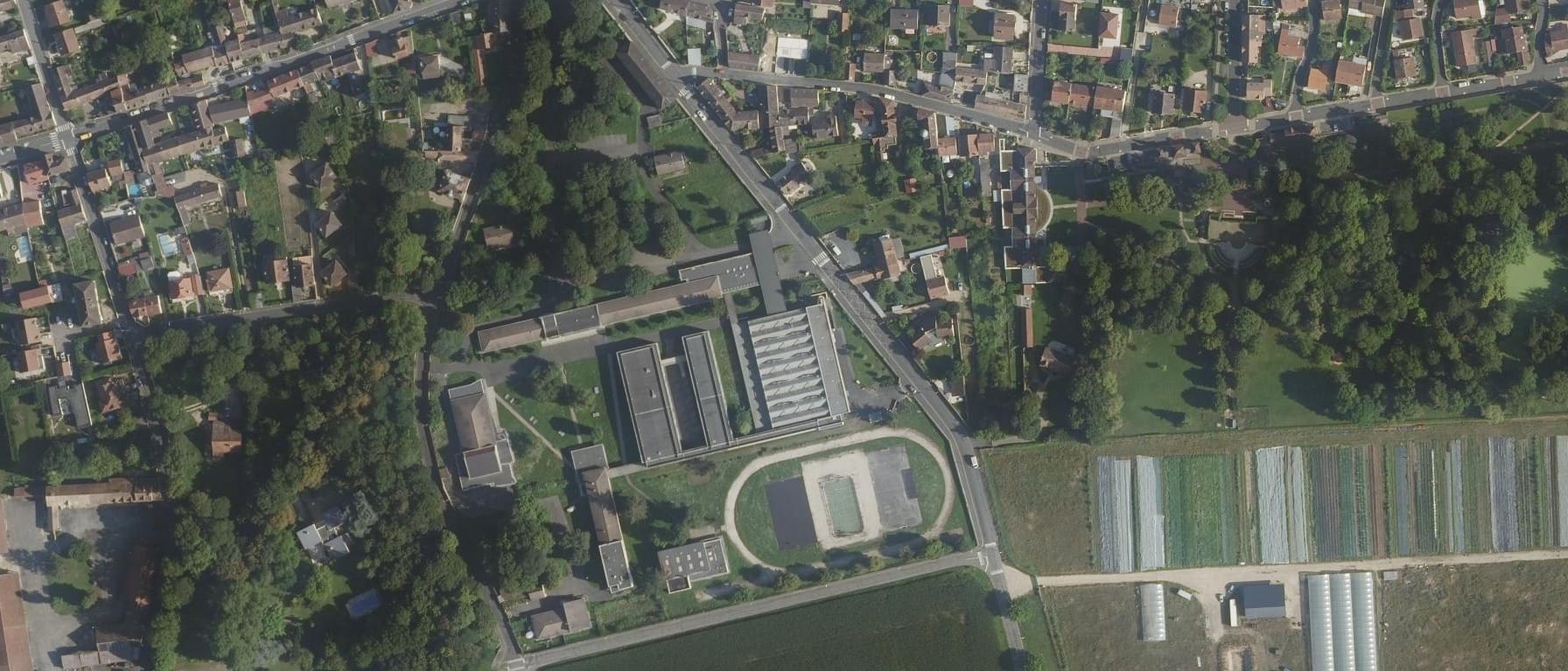 Vue aérienne de Lycée professionnel Gustave Eiffel