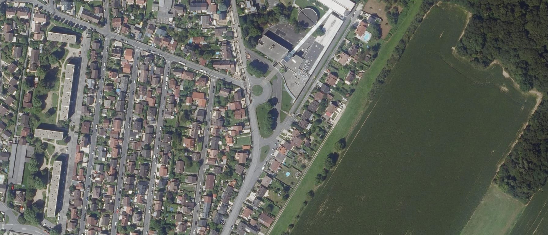 Vue aérienne de Lycée Van Dongen