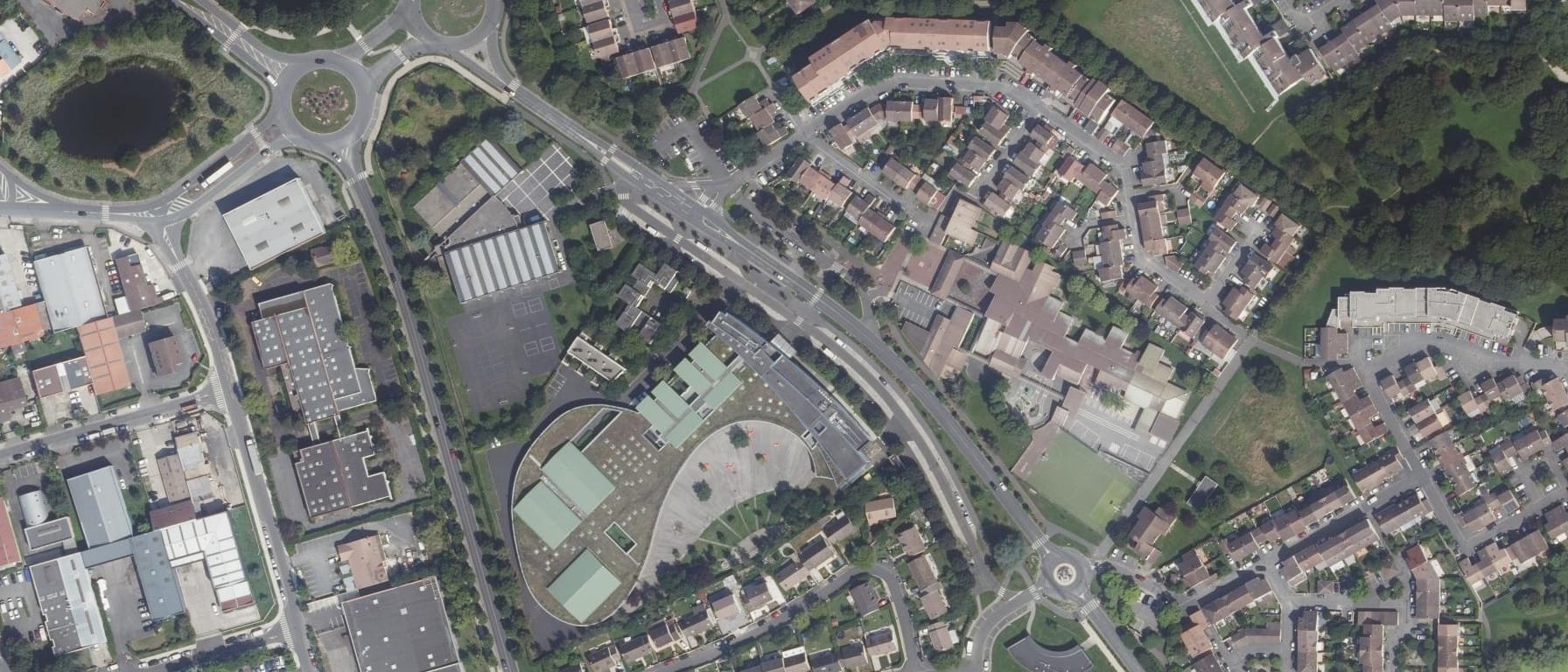 Vue aérienne de UFA DU LYCEE JACQUES PREVERT