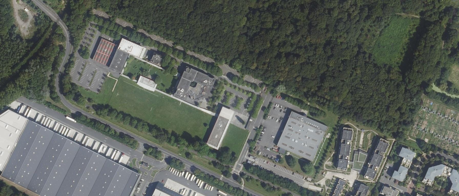 Vue aérienne de CFAI 77 - EMERAINVILLE