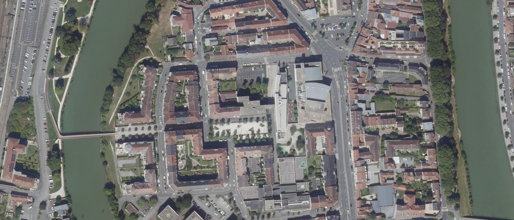 Vue aérienne de I.U.T de Marne la Vallée - Antenne de Meaux
