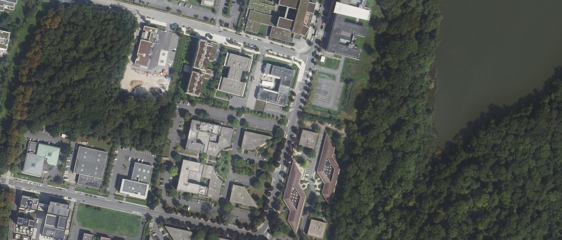 Vue aérienne de ADEFSA CFA Descartes