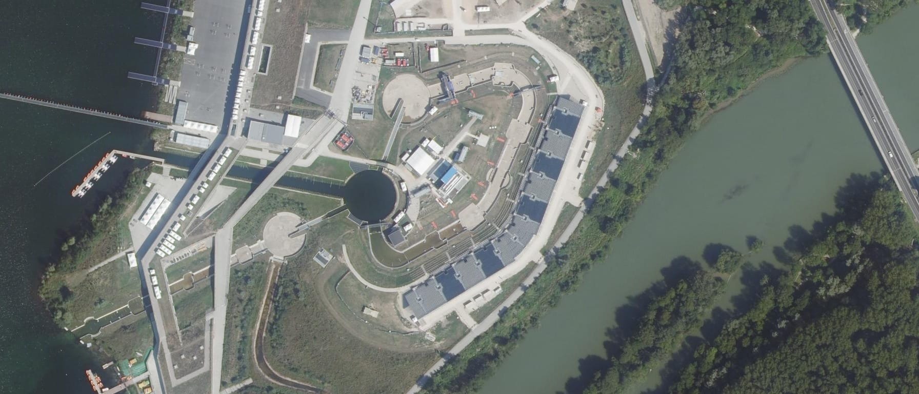 Vue aérienne de CREPS d'Ile de France - Antenne de Vaires-sur-Marne