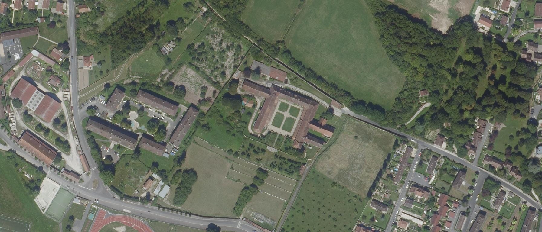 Vue aérienne de UTEC-PROVINS