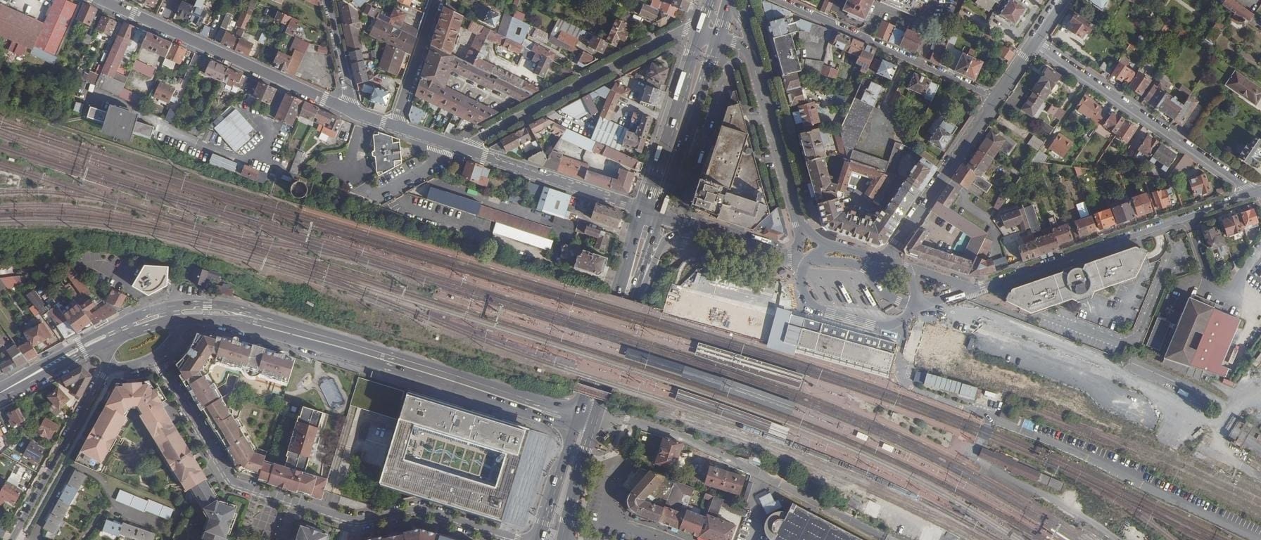 Vue aérienne de UFA UTEC MELUN