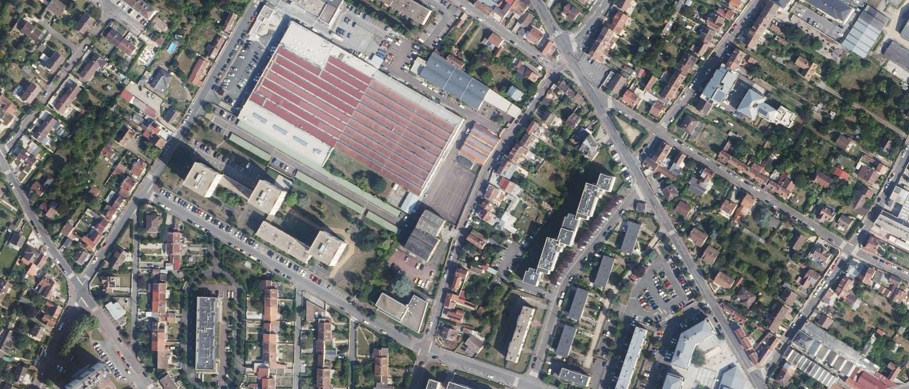Vue aérienne de AFORP Mantes-La-Ville