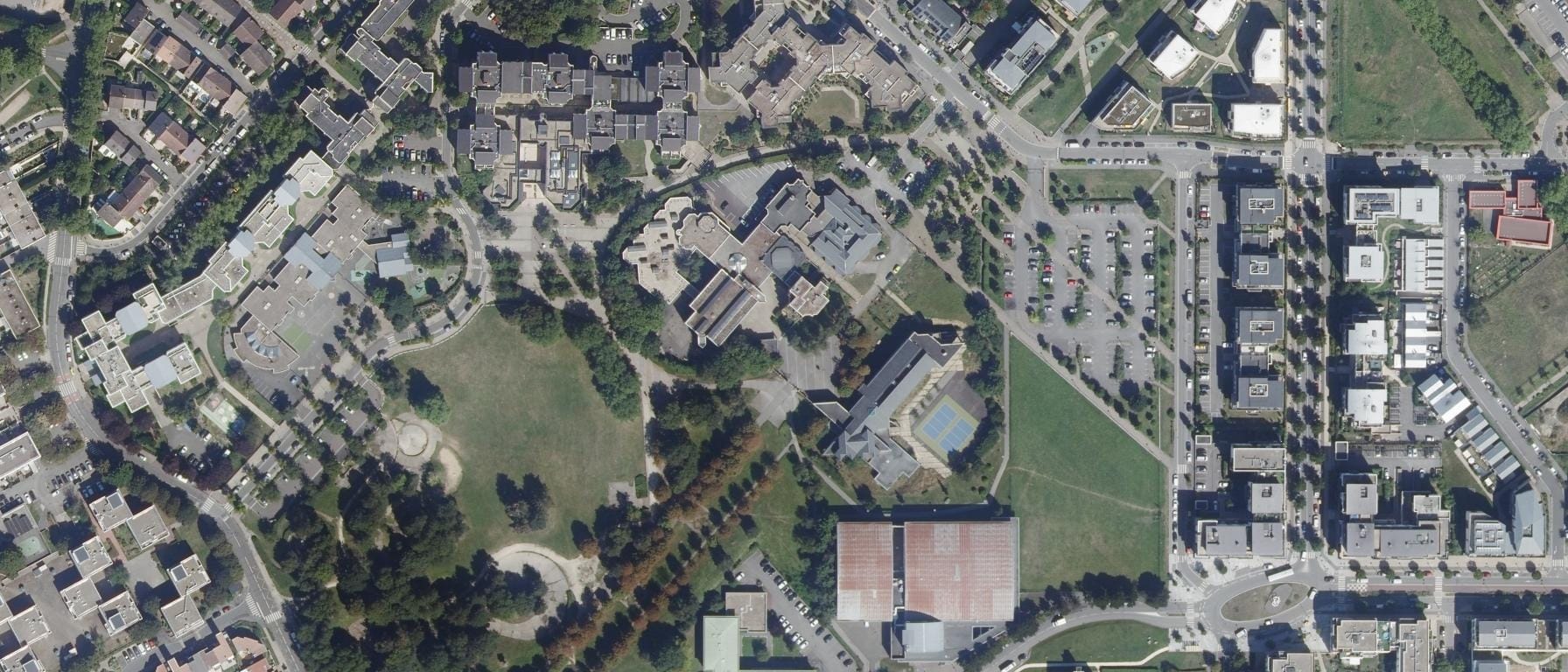 Vue aérienne de Lycée Plaine De Neauphle