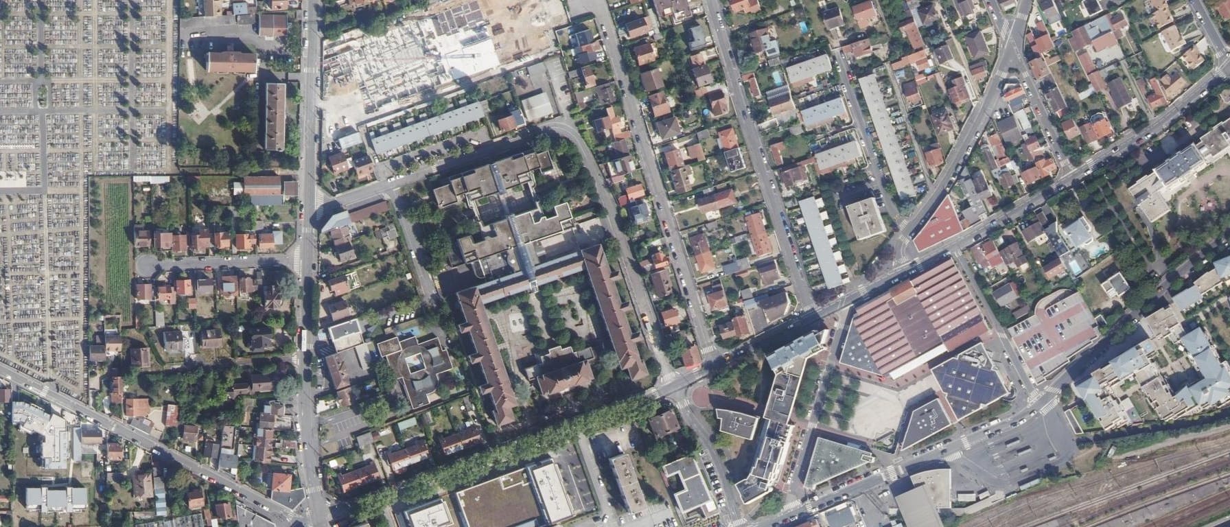 Vue aérienne de Lycée Jules Ferry