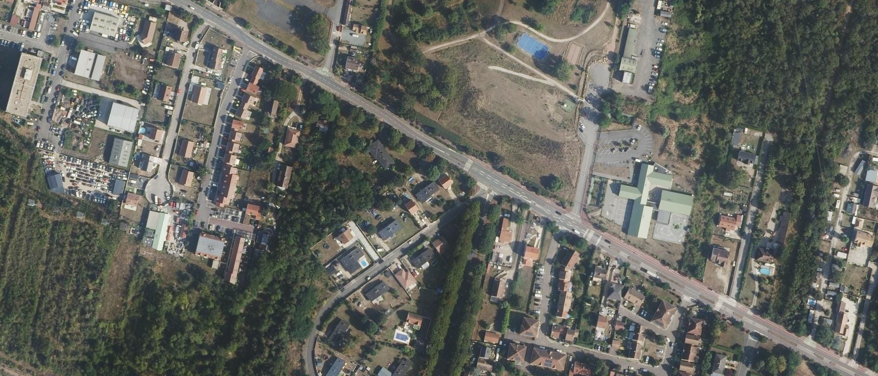 Vue aérienne de Lycée LAVOISIER