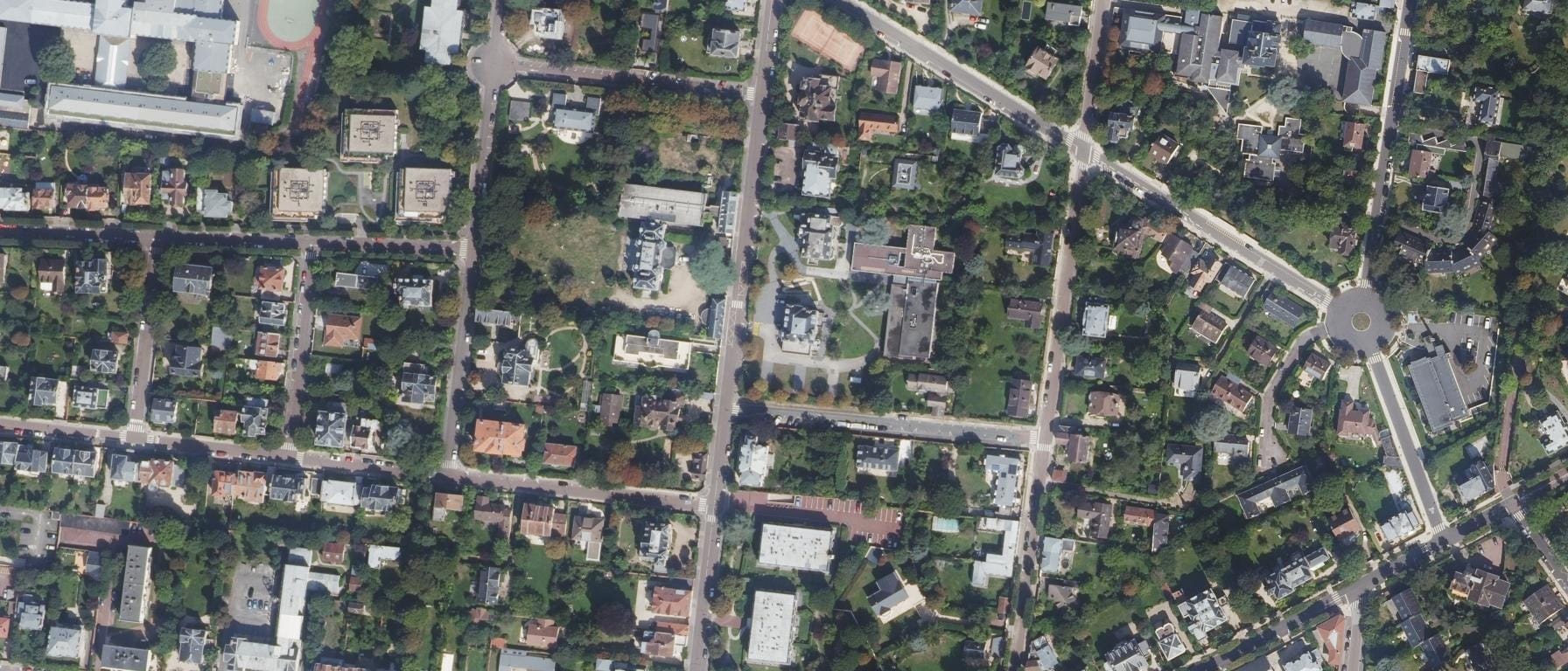 Vue aérienne de ISIPCA - CFA CCIR PARIS IDF (Versailles - 78)