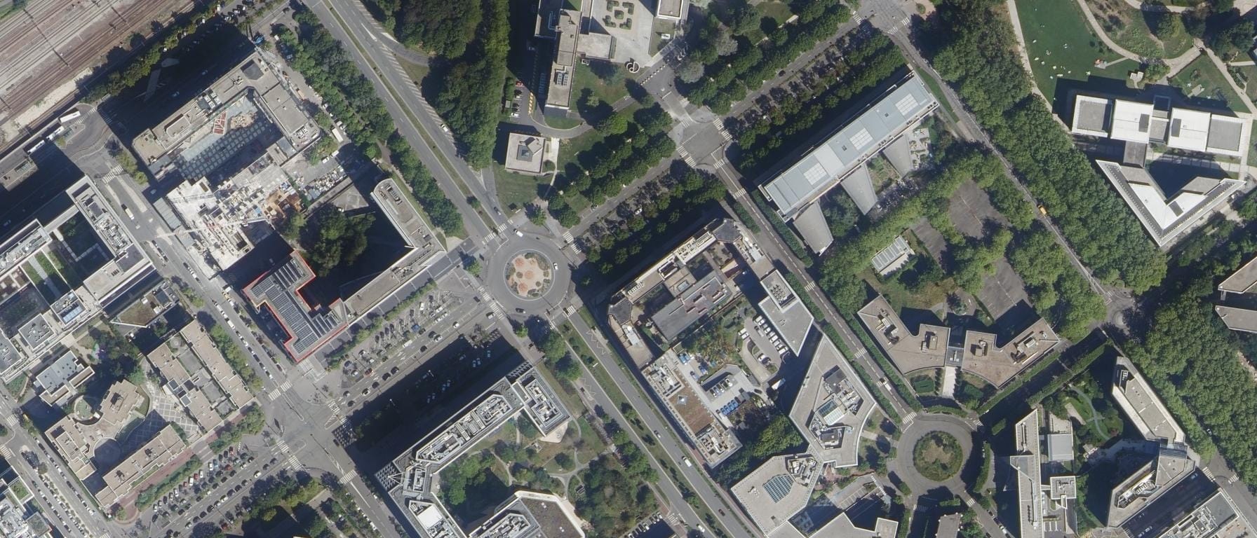 Vue aérienne de CFA ASSOCIATION TRAJECTOIRE
