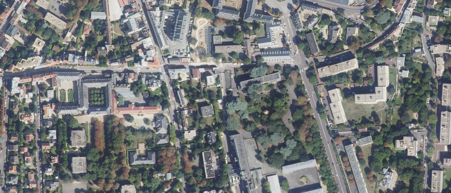 Vue aérienne de Lycée Jeanne D'Albret