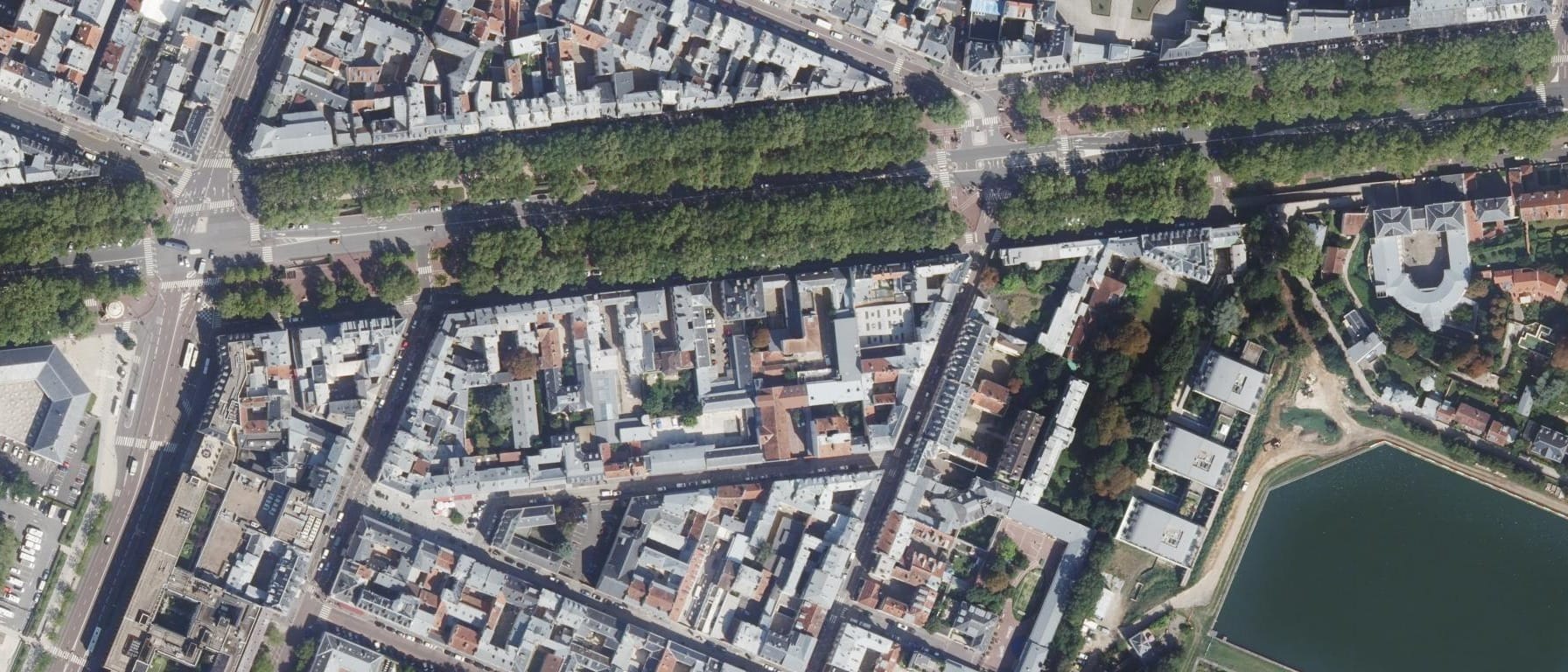 Vue aérienne de Lycée professionnel St Vincent De Paul