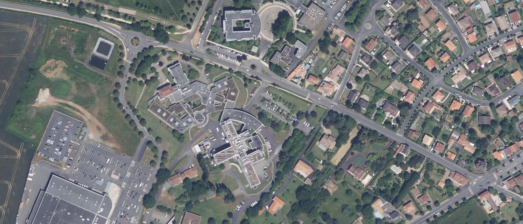 Vue aérienne de Lycée Du Haut Val De Sevre