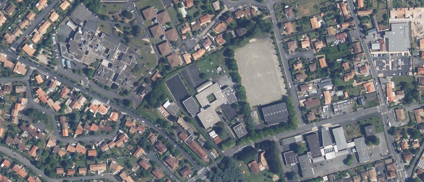 Vue aérienne de Lycée professionnel Thomas-Jean Main