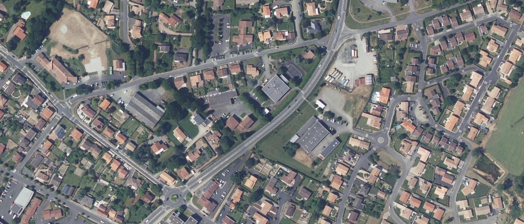 Vue aérienne de MFR SEVREUROPE