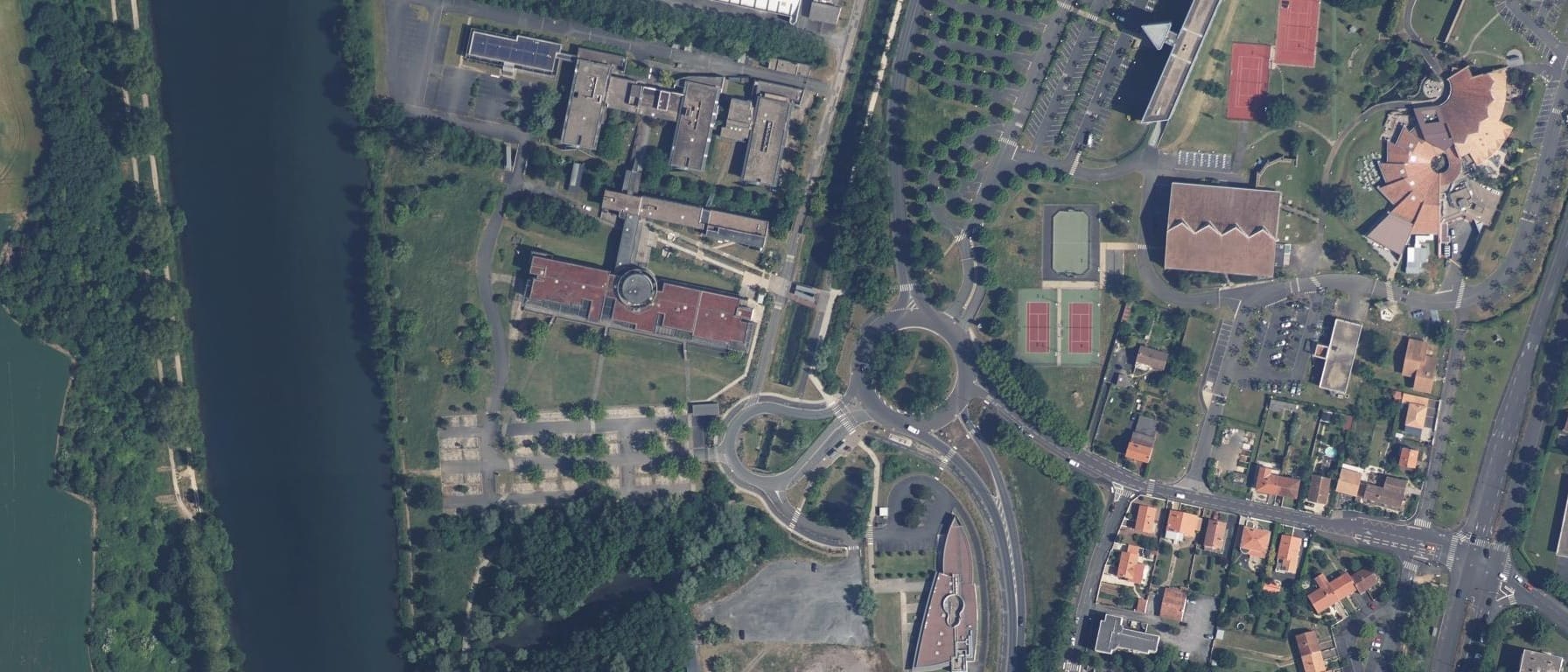 Vue aérienne de I.U.T. Poitiers (site Niort)