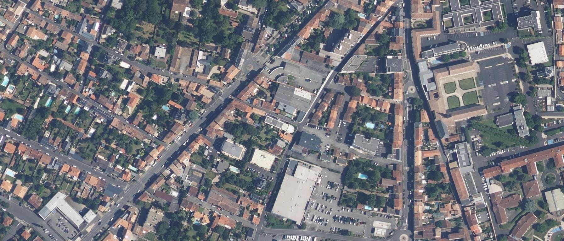 Vue aérienne de Groupe Alternance Niort