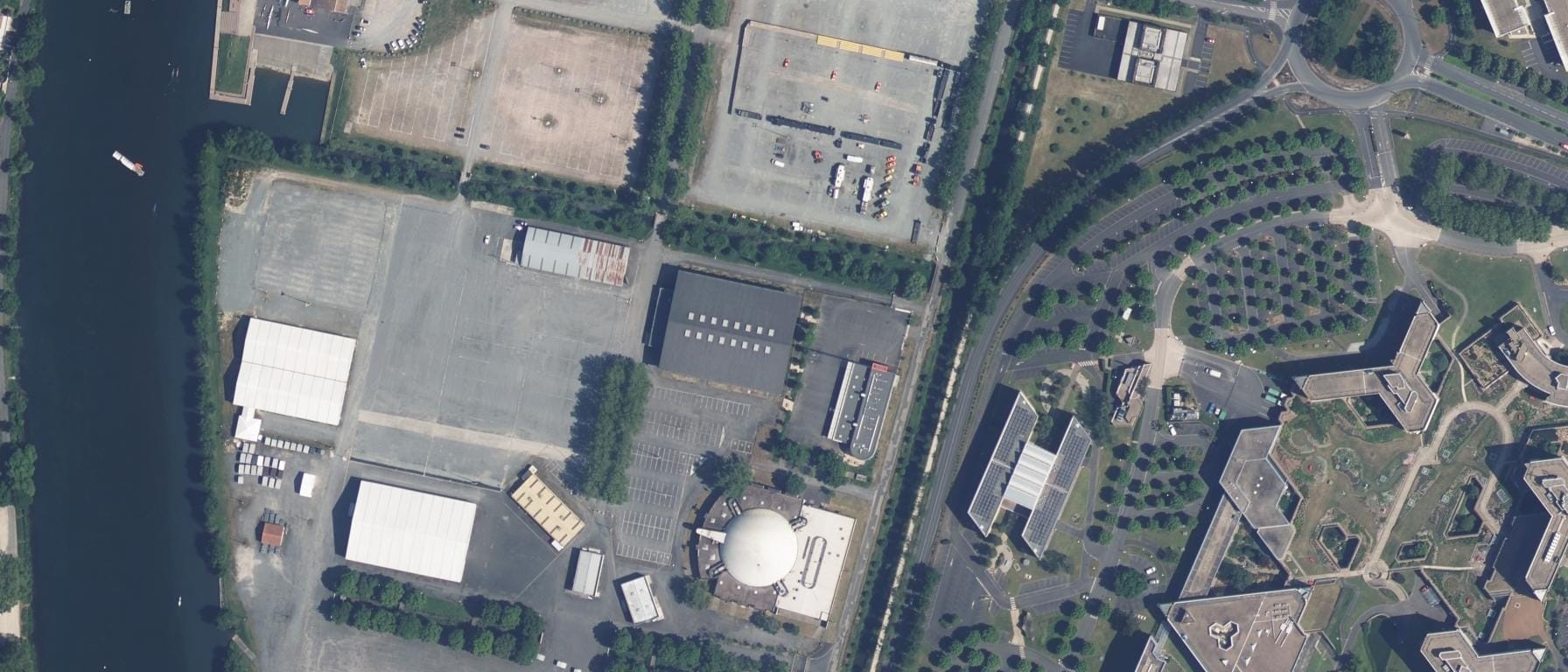 Vue aérienne de CFAI Poitou-Charentes Niort