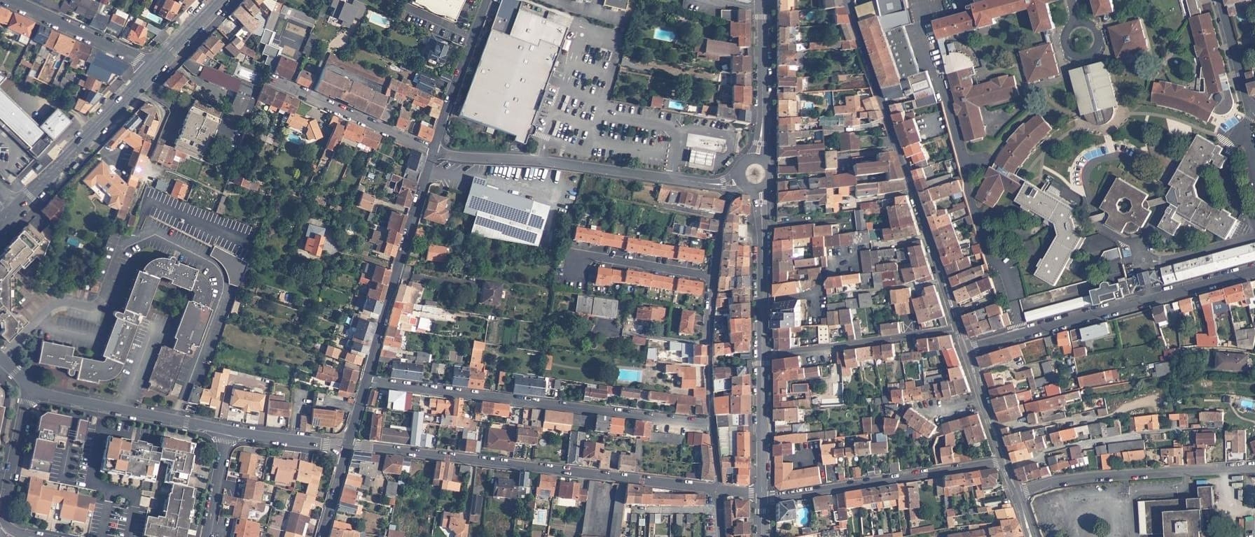 Vue aérienne de IFPASS de Niort