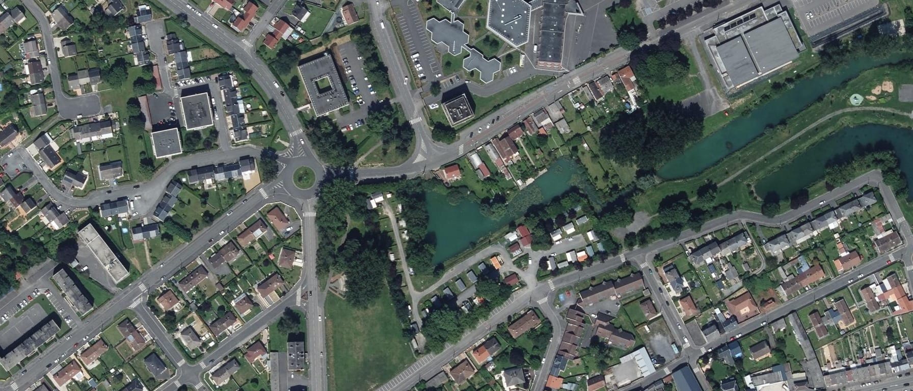 Vue aérienne de Lycée PIERRE MENDES FRANCE
