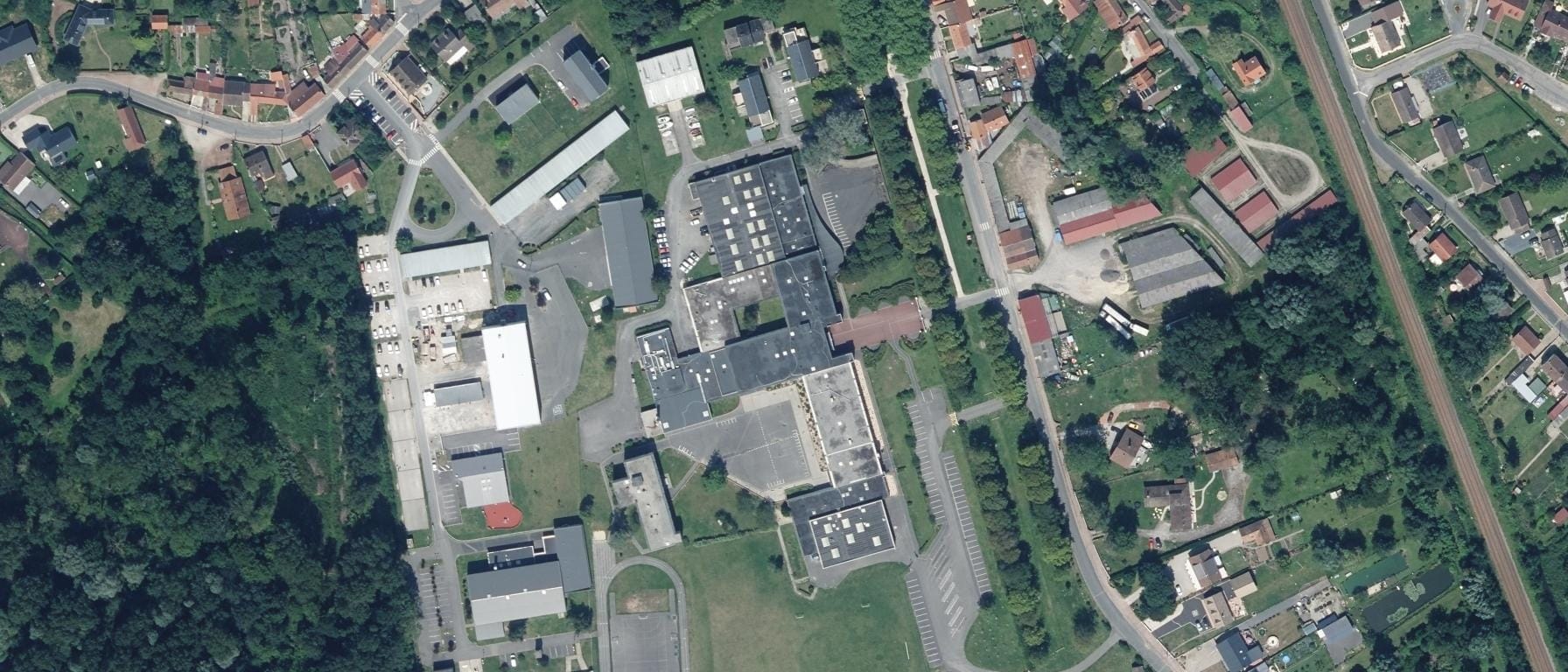 Vue aérienne de Lycée professionnel Du Marquenterre
