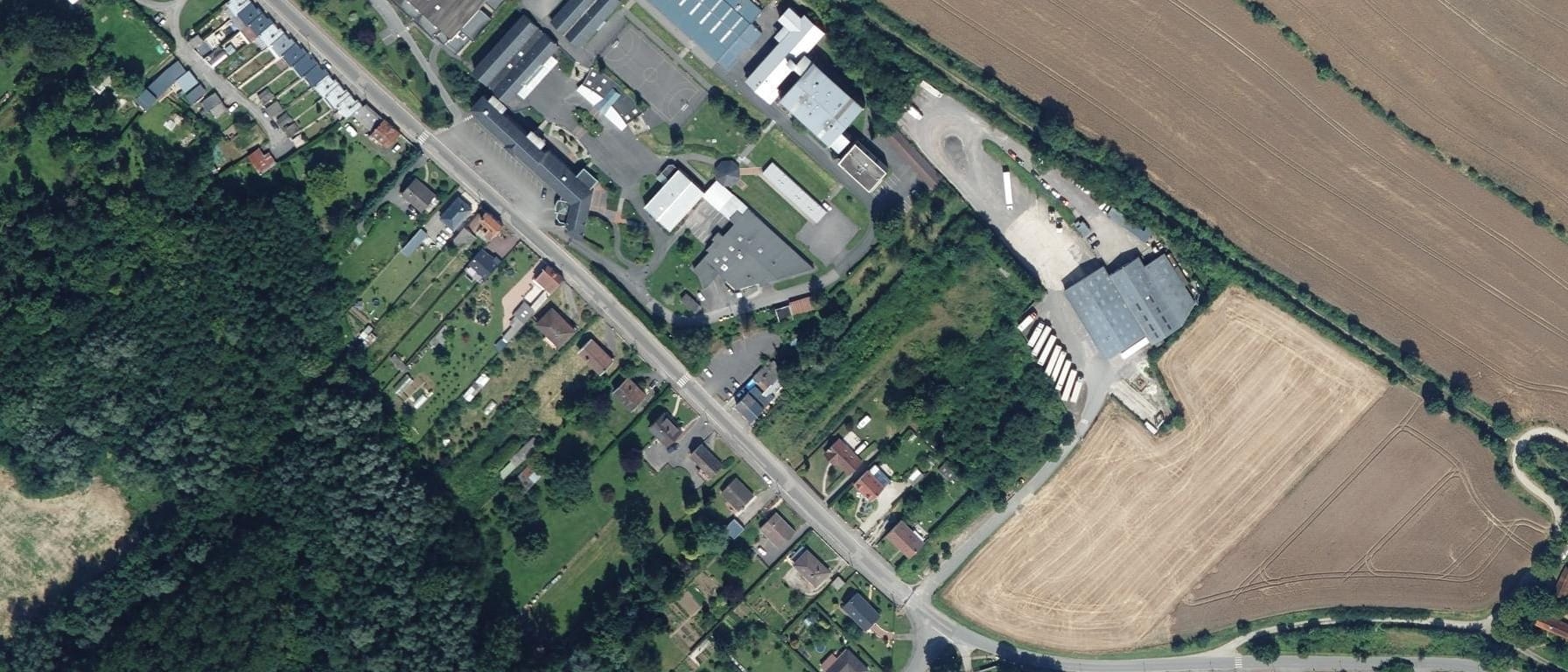 Vue aérienne de Lycée De L Authie