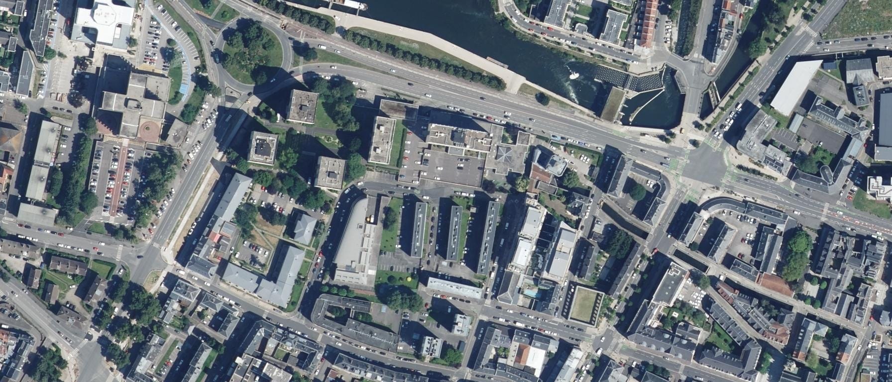 Vue aérienne de IFAG - Amiens (80)
