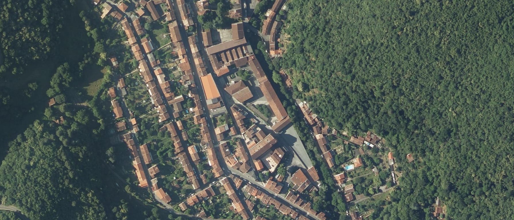 Vue aérienne de Lycée Jeanne D'Arc