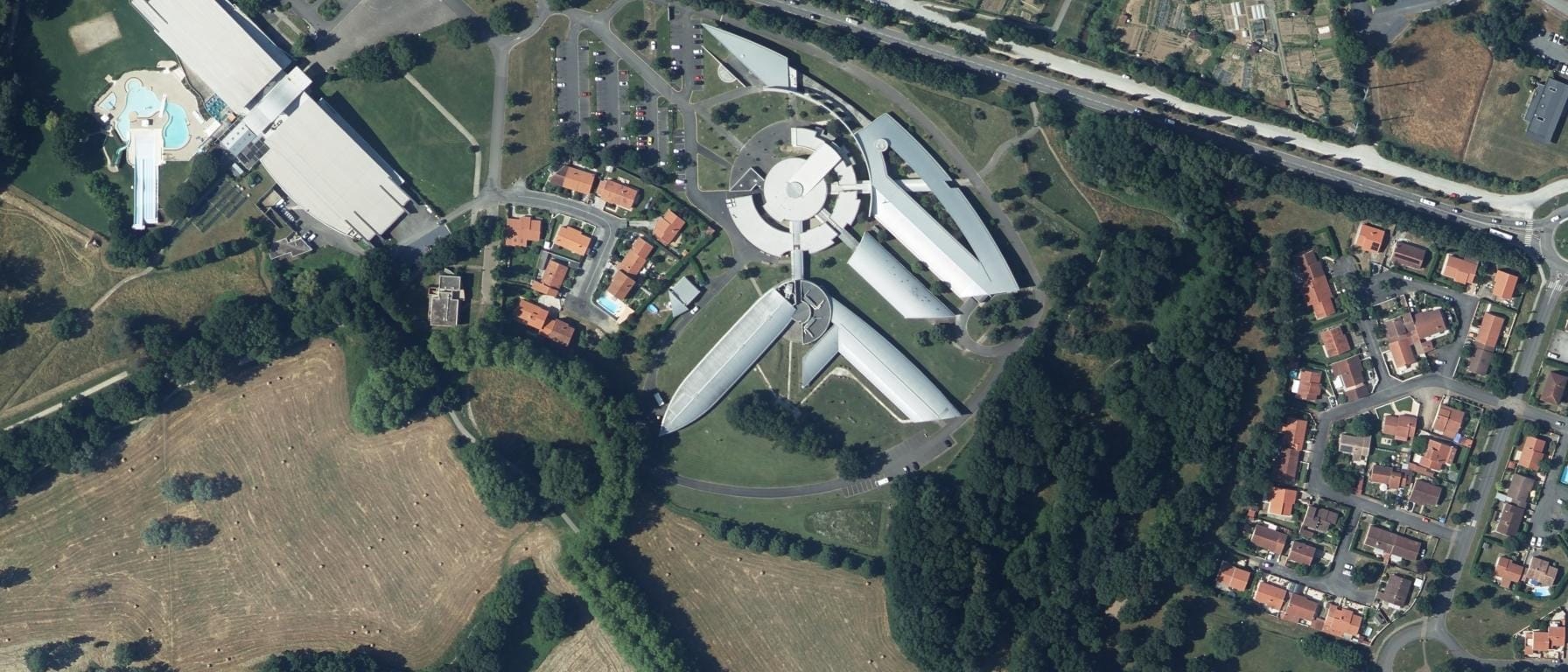 Vue aérienne de I.U.T de Toulouse - Antenne de Castres