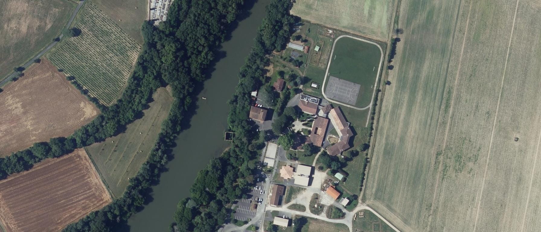 Vue aérienne de CFA agricole du Tarn - Lavaur