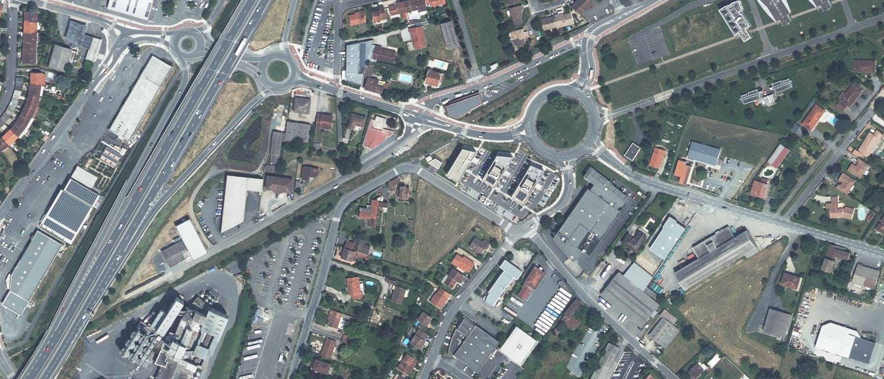 Vue aérienne de Groupe Alternance Albi