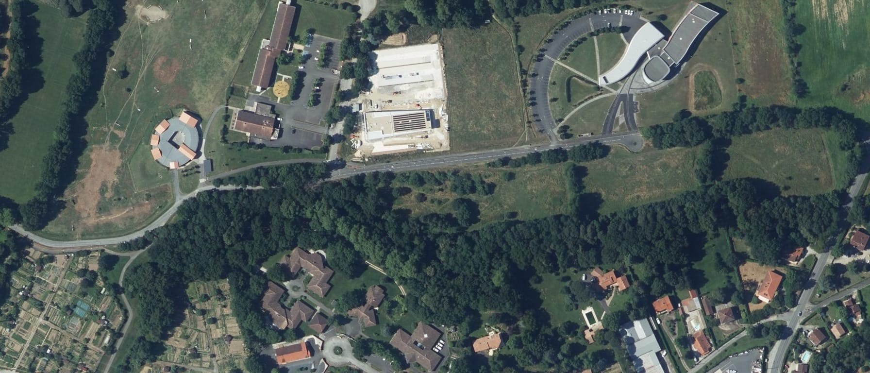 Vue aérienne de SITE DE FORMATION D'APPRENTIS PURPLE CAMPUS CASTRES