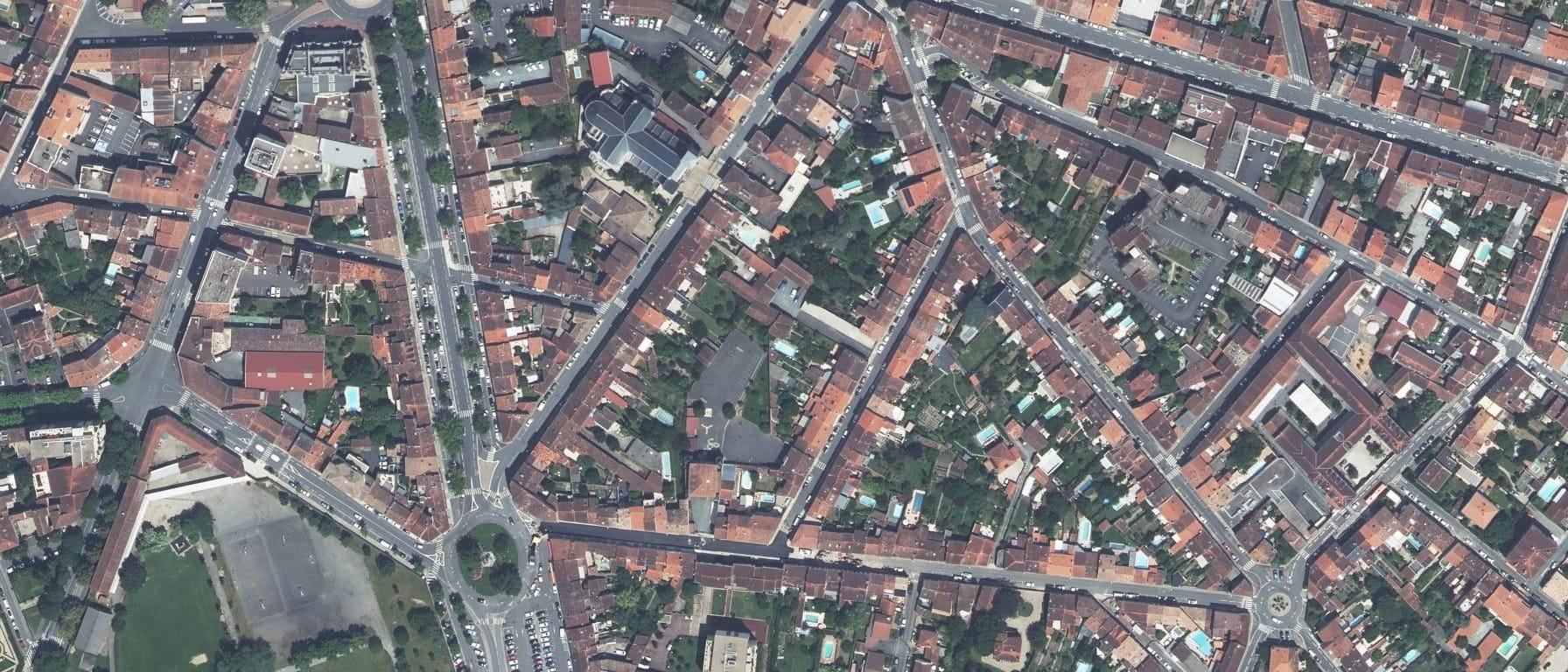 Vue aérienne de Inkipit - Campus d'Albi