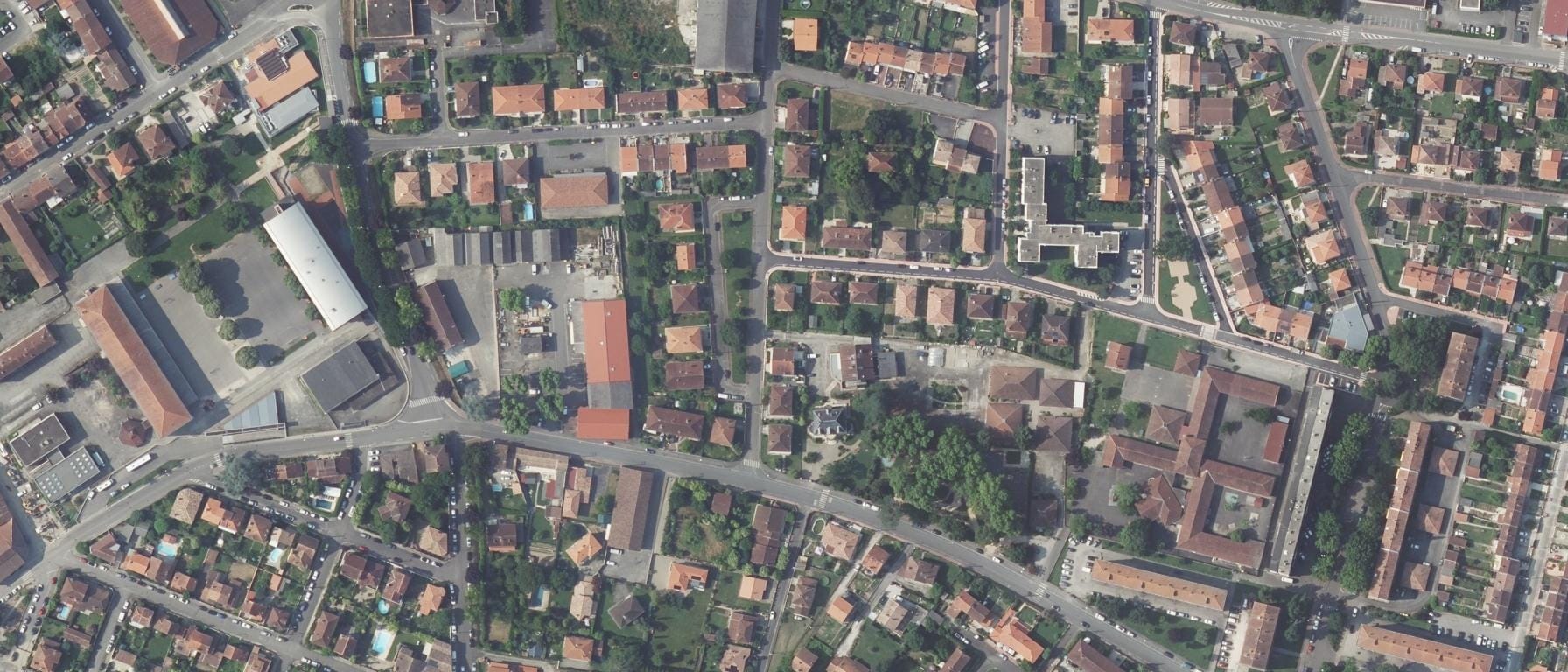 Vue aérienne de CFPPA du Tarn et Garonne - Moissac