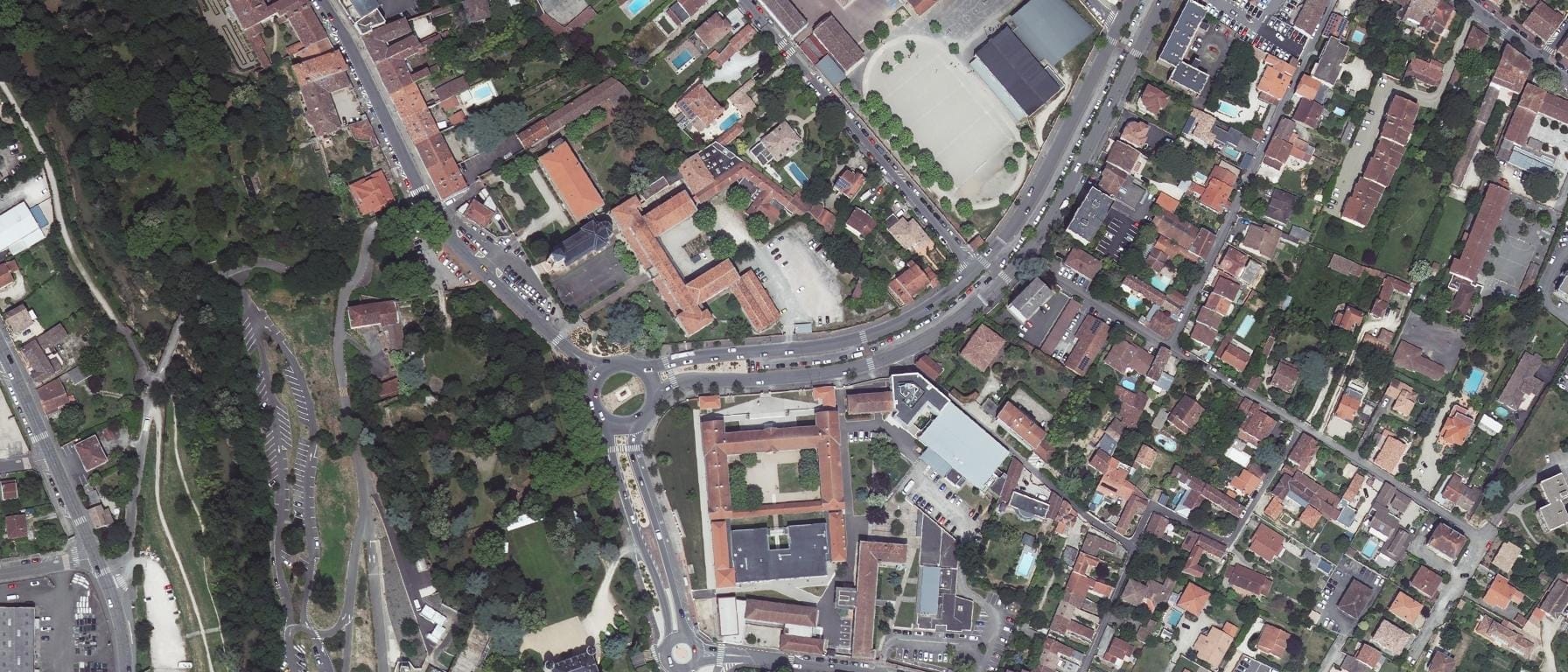 Vue aérienne de Université Toulouse 2 - Antenne Montauban
