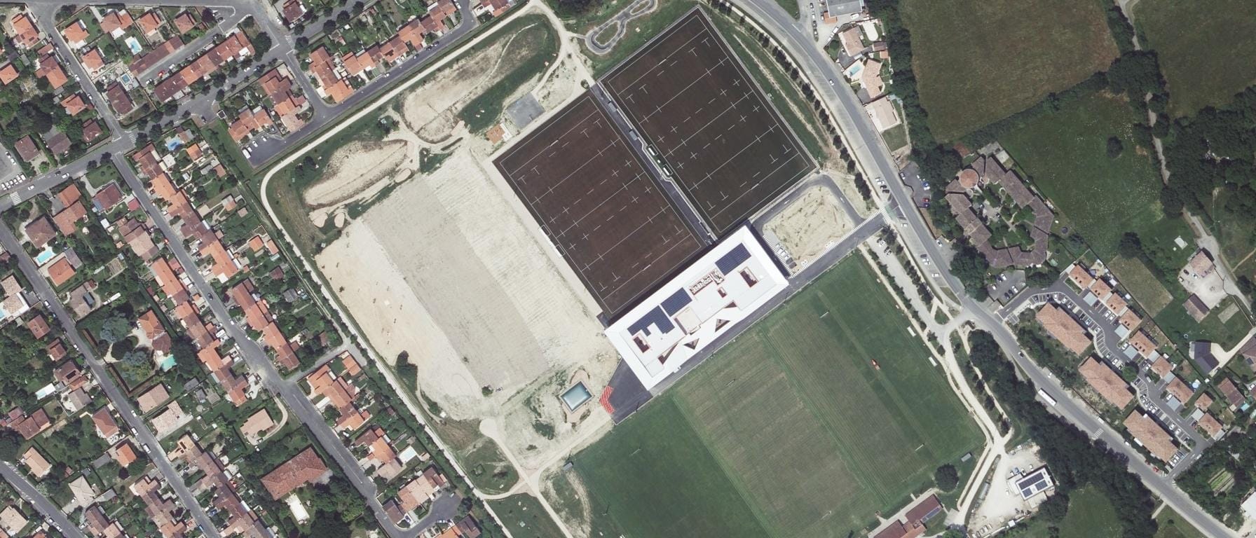 Vue aérienne de UFR Faculté des Sciences du Sport et du Mouvement Humain