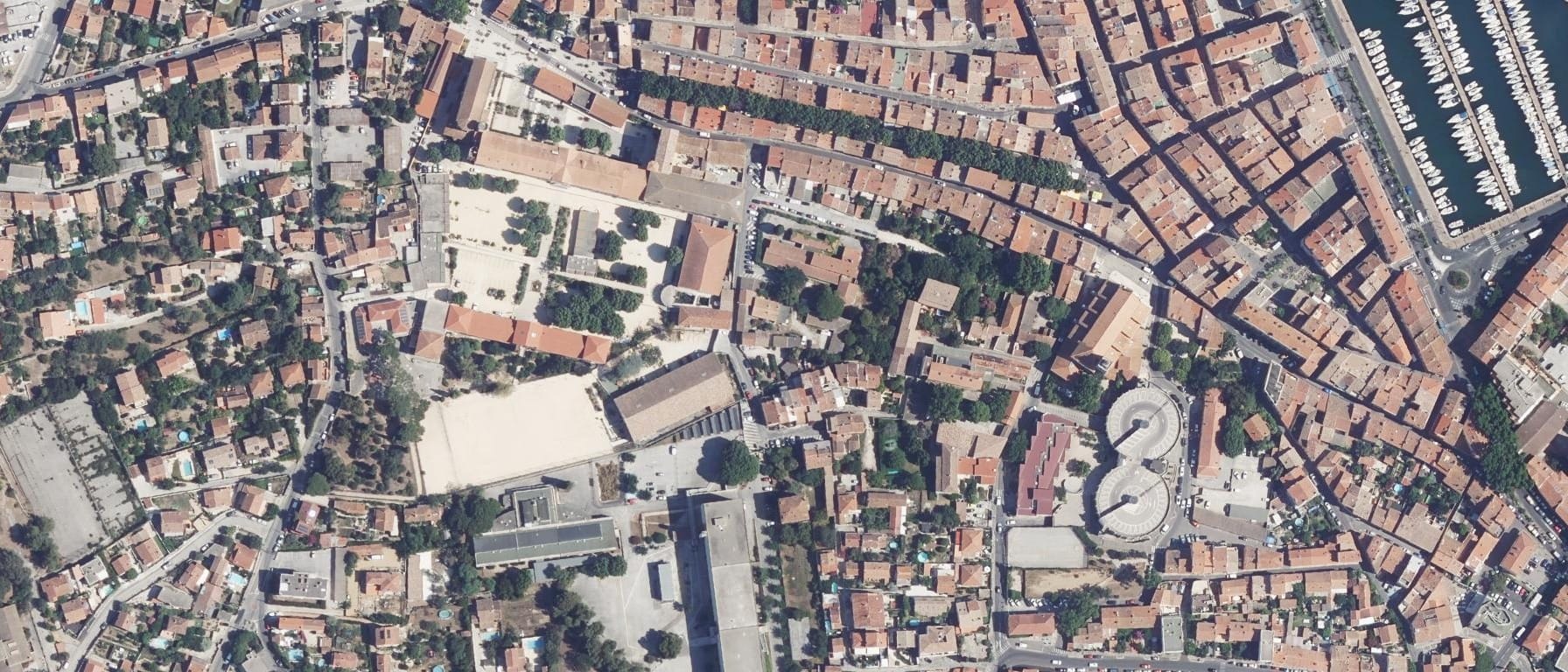 Vue aérienne de Lycée Beaussier