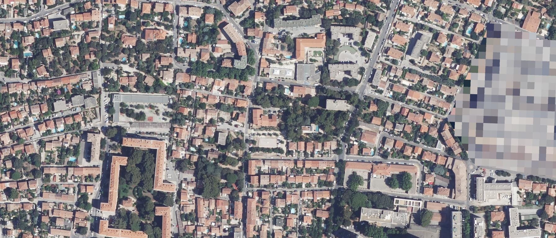 Vue aérienne de Lycée professionnel Claret