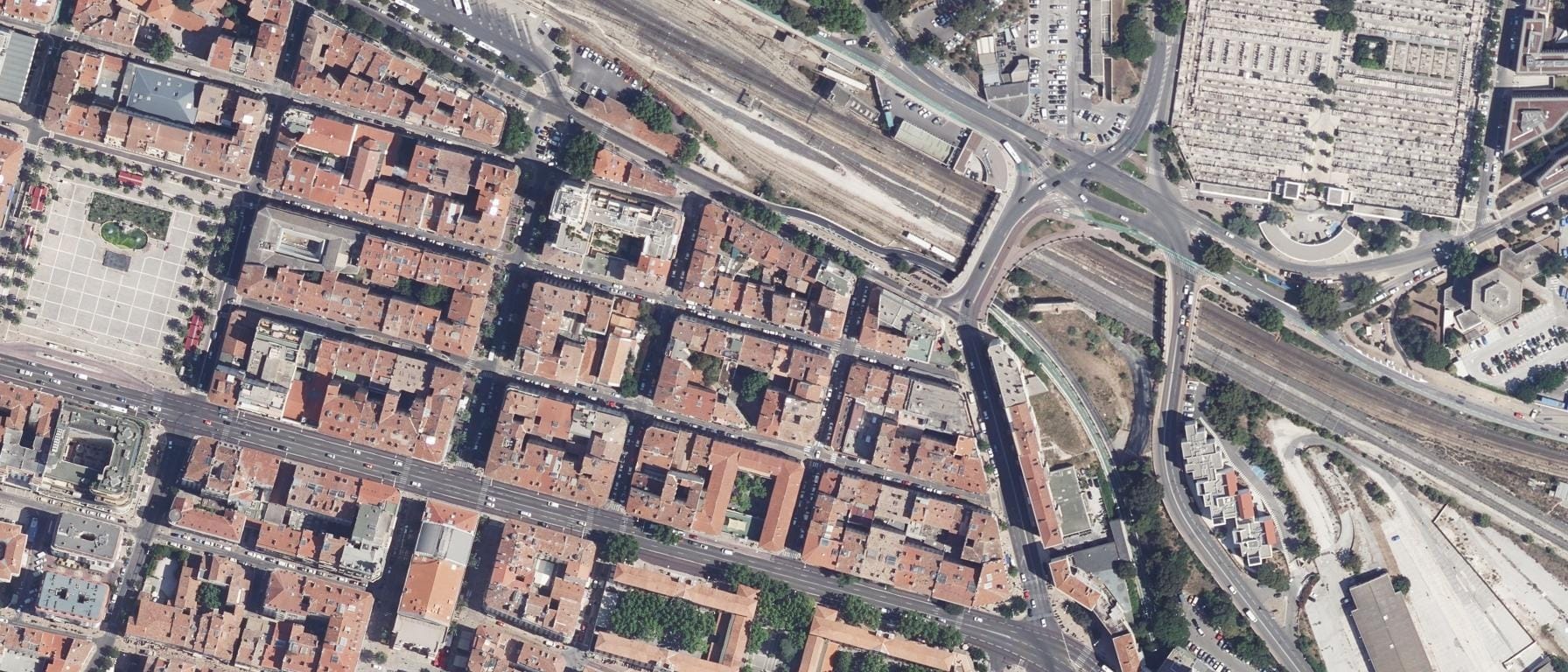 Vue aérienne de Campus Eductive Toulon (83)