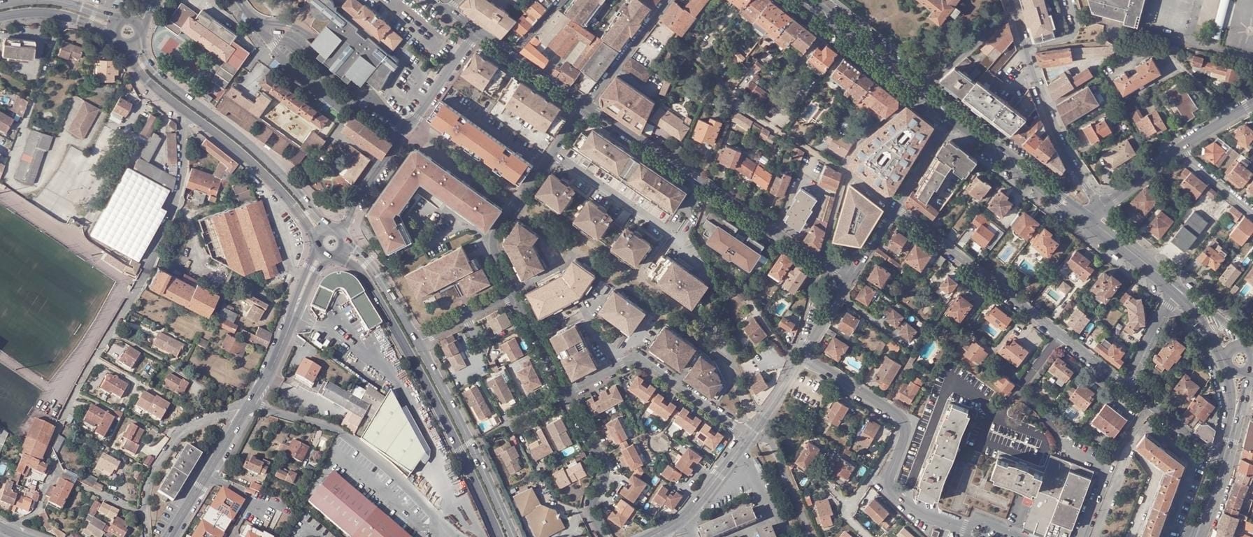 Vue aérienne de Site de formation de Draguignan (INSPE de Nice)