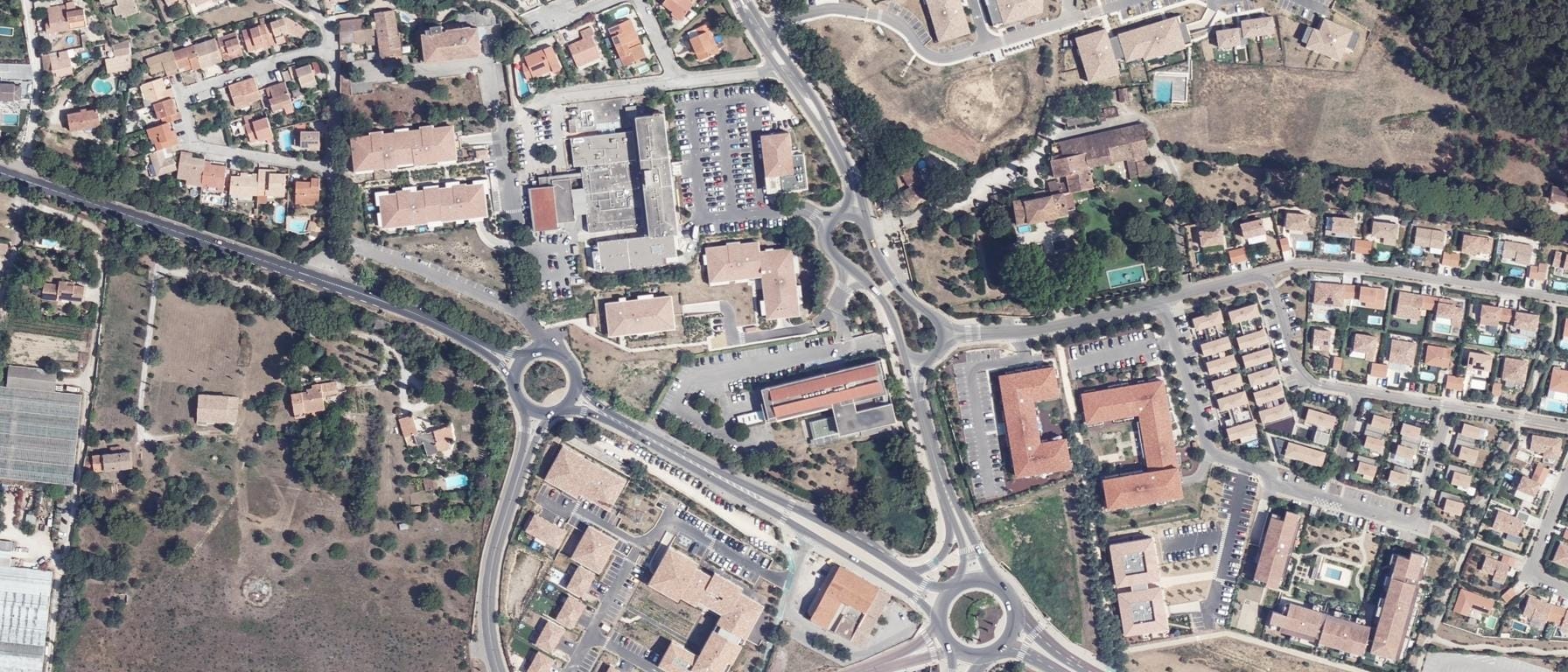 Vue aérienne de IFTS CROIX ROUGE OLLIOULES
