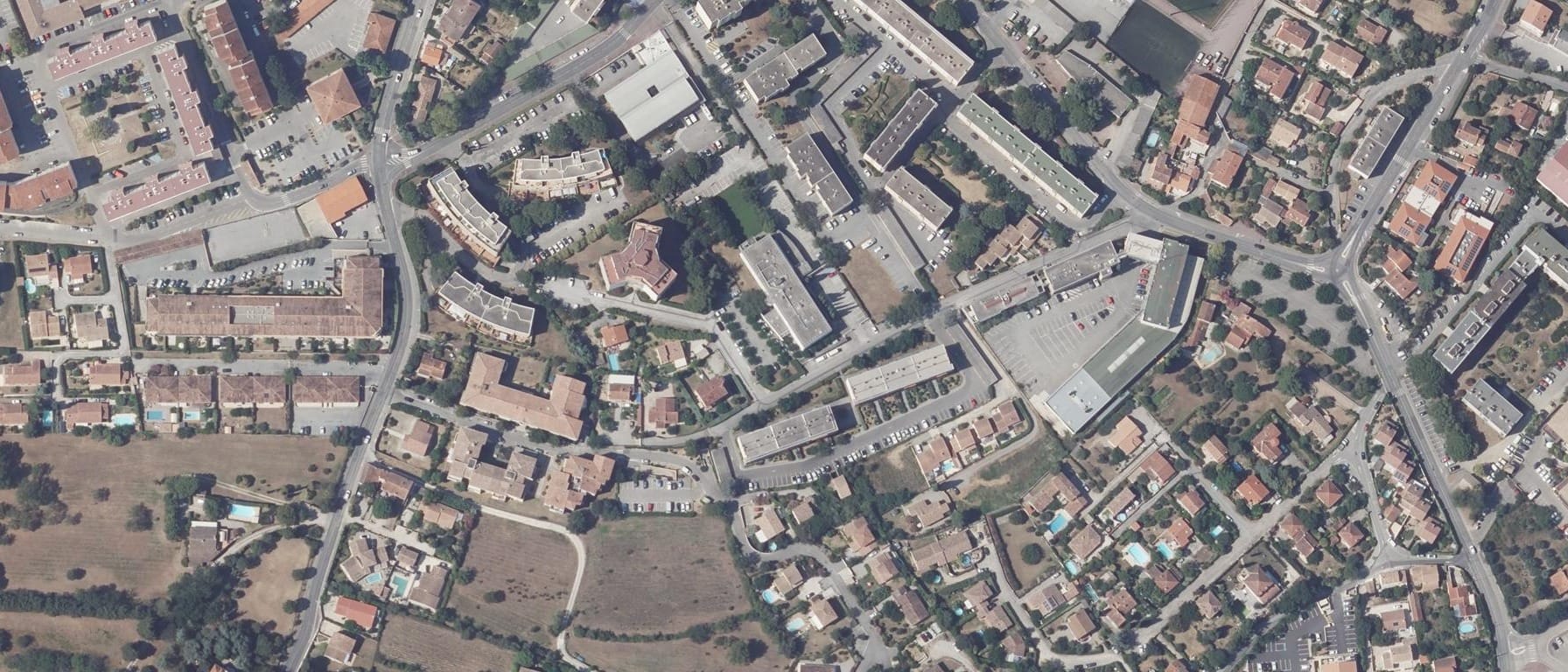 Vue aérienne de I.U.T de Toulon - Antenne de Draguignan