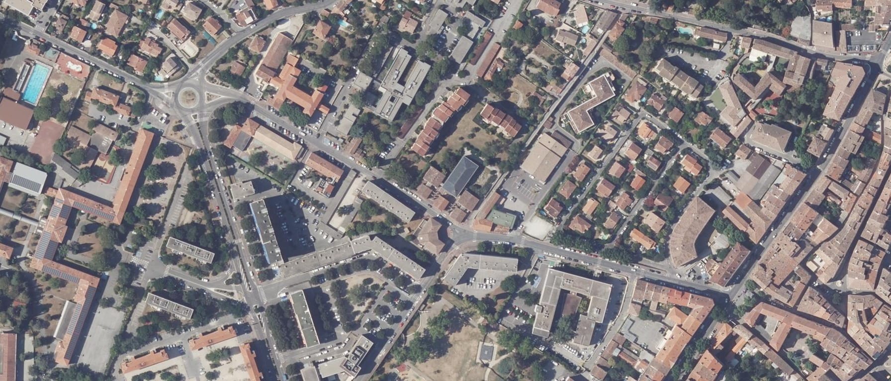 Vue aérienne de Université de Toulon - Antenne de Draguignan