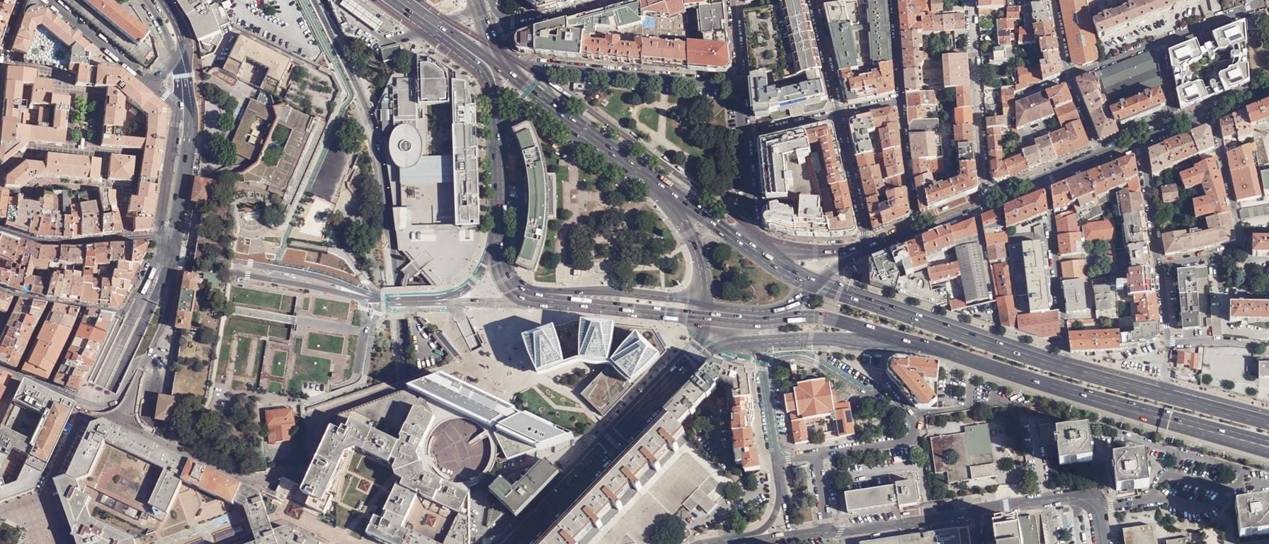 Vue aérienne de I.U.T de Toulon - Antenne de Toulon (porte d'Italie)